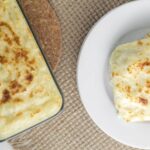Greek Salmon Shepards Pie with Feta